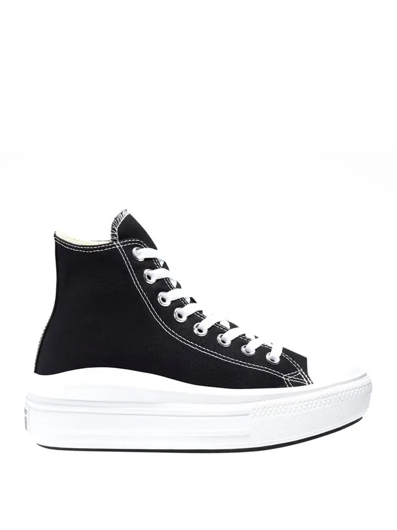 sneakers converse ctas move hi da donna - nero