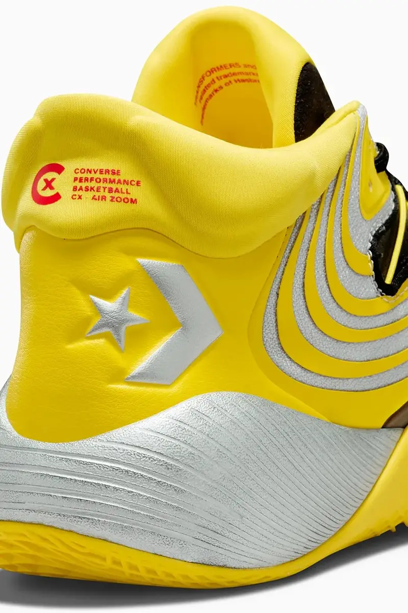 sneakers Converse x Transformers All Star BB Shift CX colore giallo A11656C miniatura 4