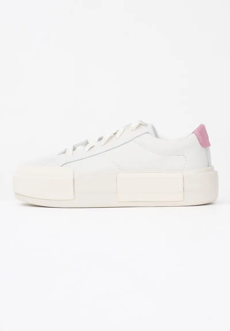 CONVERSE Sneakers Cruise Leather bianco sporco da donna