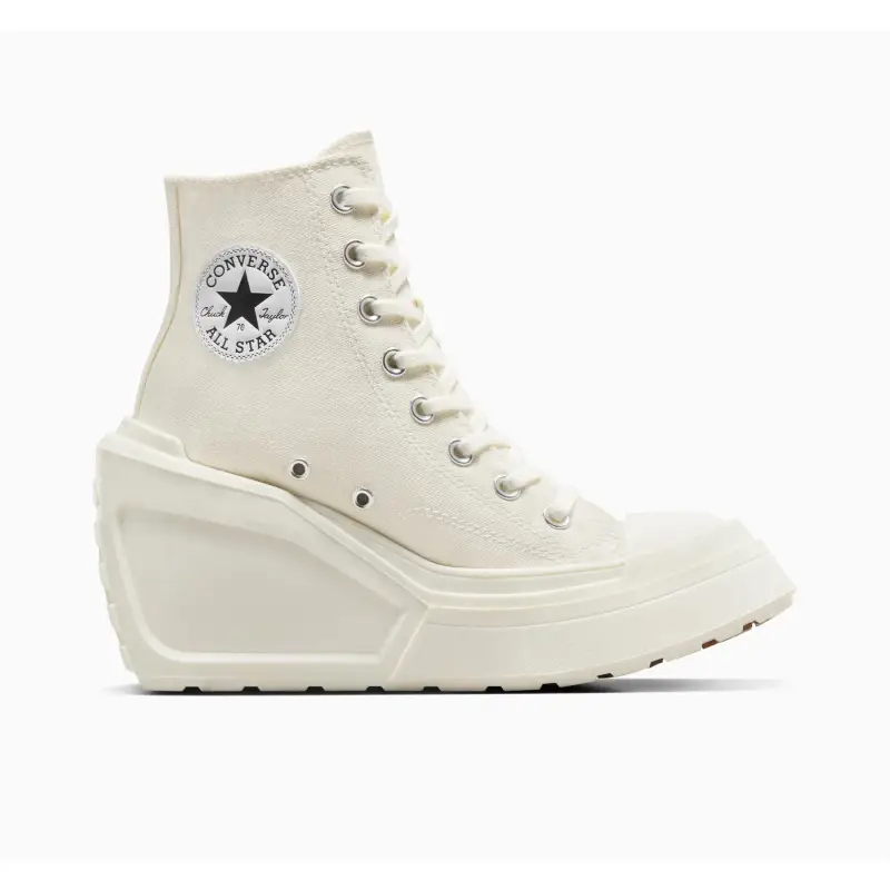 Sneakers da donna Converse Chuck 70 Luxe Wedge Egret