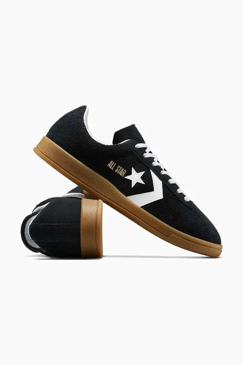 sneakers in camoscio All Star Classic Trainer colore nero A16534C miniatura 4