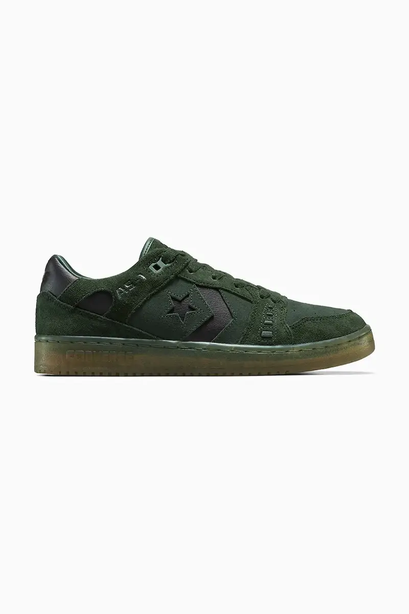sneakers in camoscio Cons As-1 Pro Suede Gum Sole colore verde A11921C