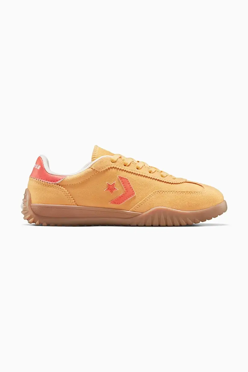 sneakers in camoscio Run Star Trainer colore giallo A15089C