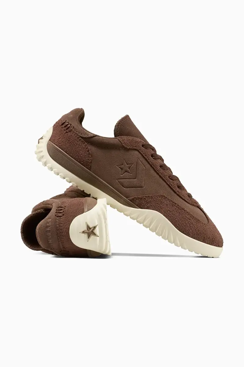 sneakers in camoscio Run Star Trainer colore marrone A16386C miniatura 4