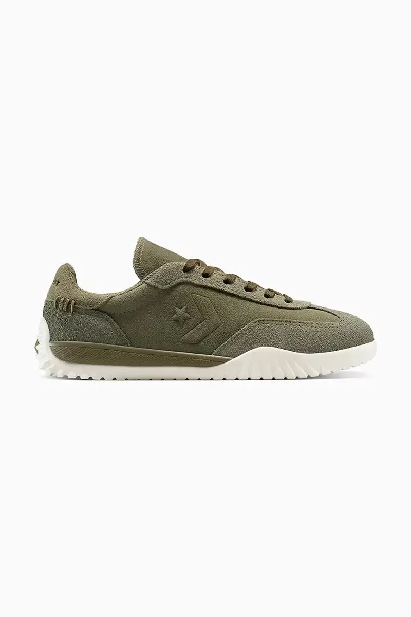 sneakers in camoscio Run Star Trainer colore verde A13057C