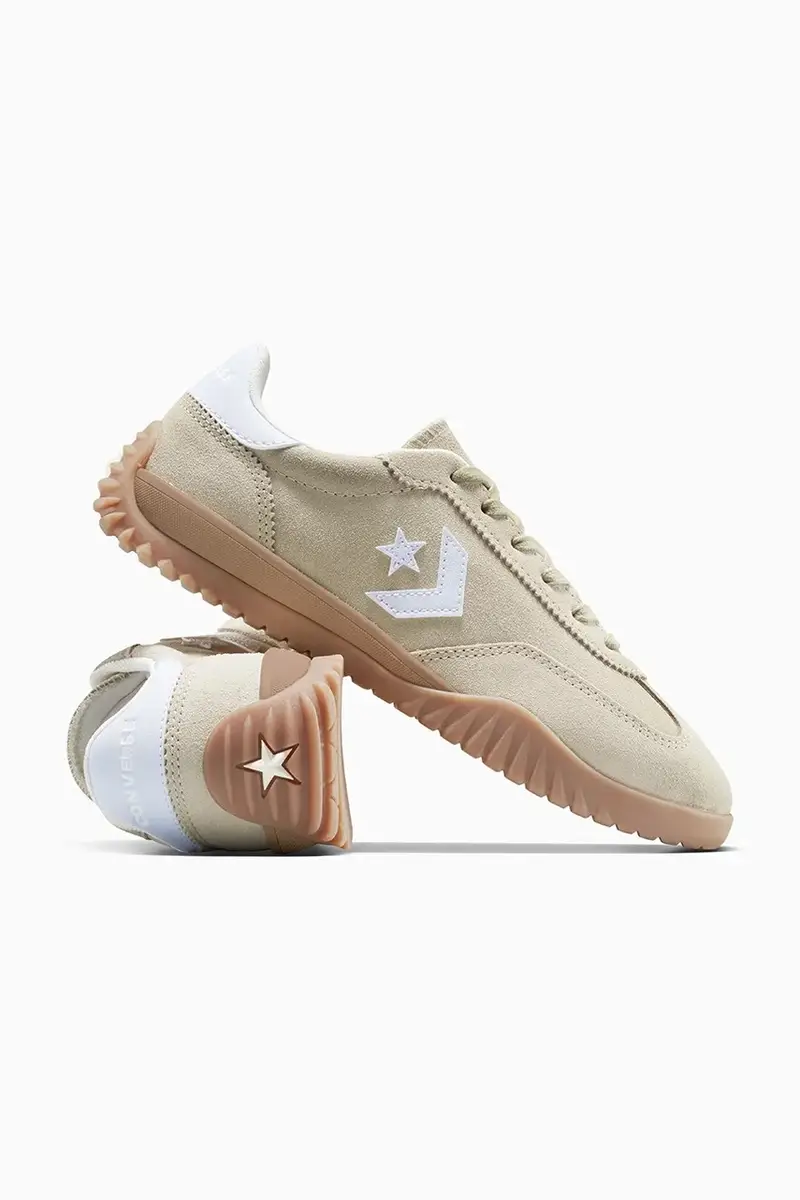 sneakers in camoscio Run Star Trainer colore verde A15087C miniatura 4