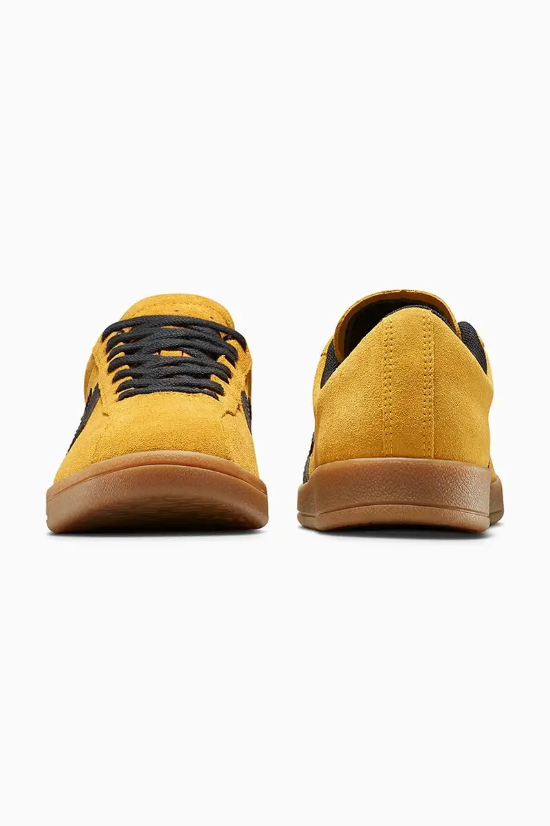 sneakers in pelle All Star Classic Trainer colore giallo A15621C miniatura 3