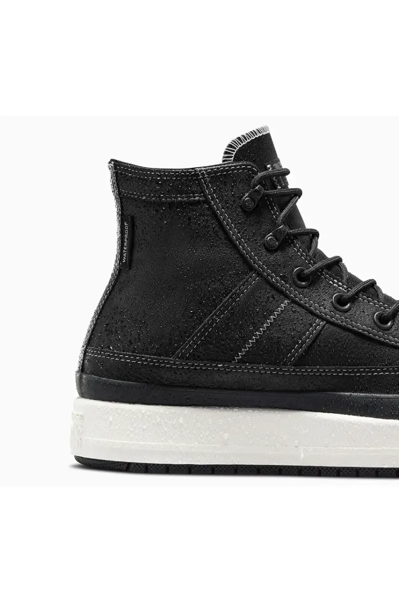 sneakers in pelle Chuck Taylor All Star Equip Waterproof colore nero A08555C miniatura 3