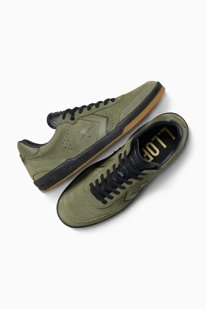 sneakers in pelle LOUIE LOPEZ PRO 2 colore verde A14323C miniatura 5