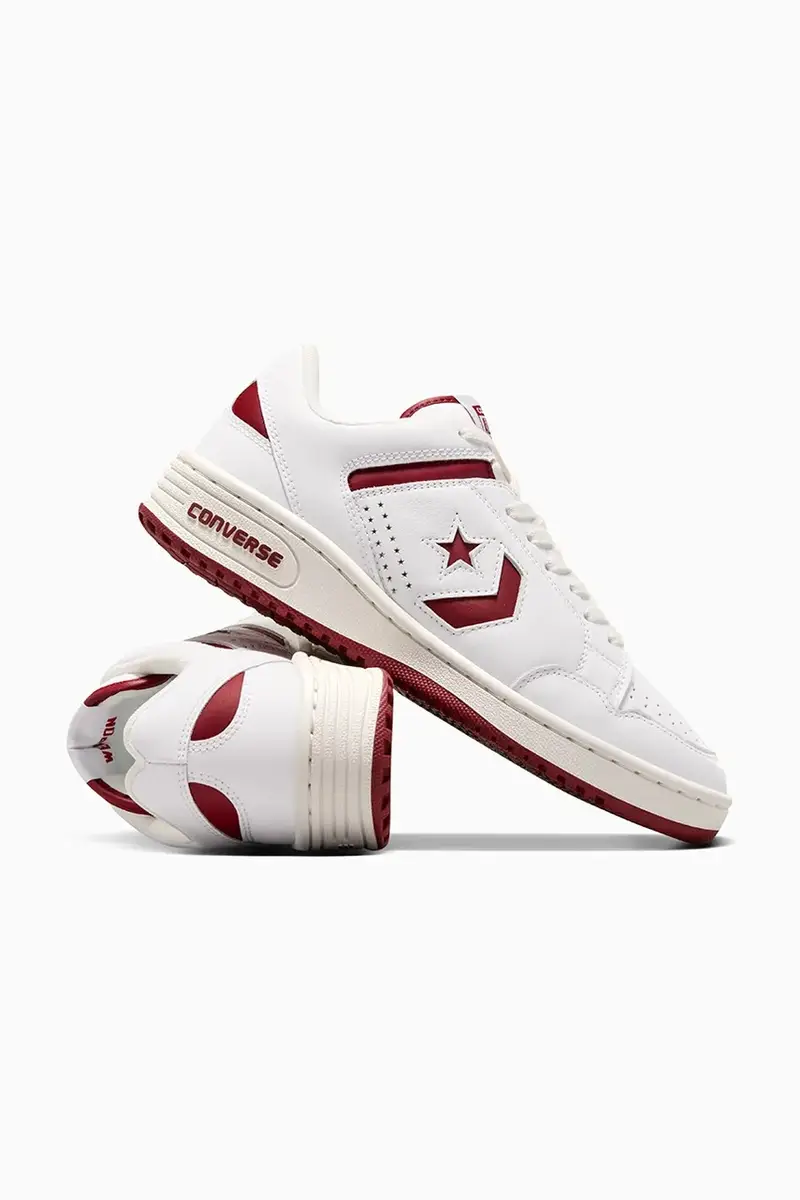 sneakers in pelle Weapon colore bianco A12744C miniatura 5