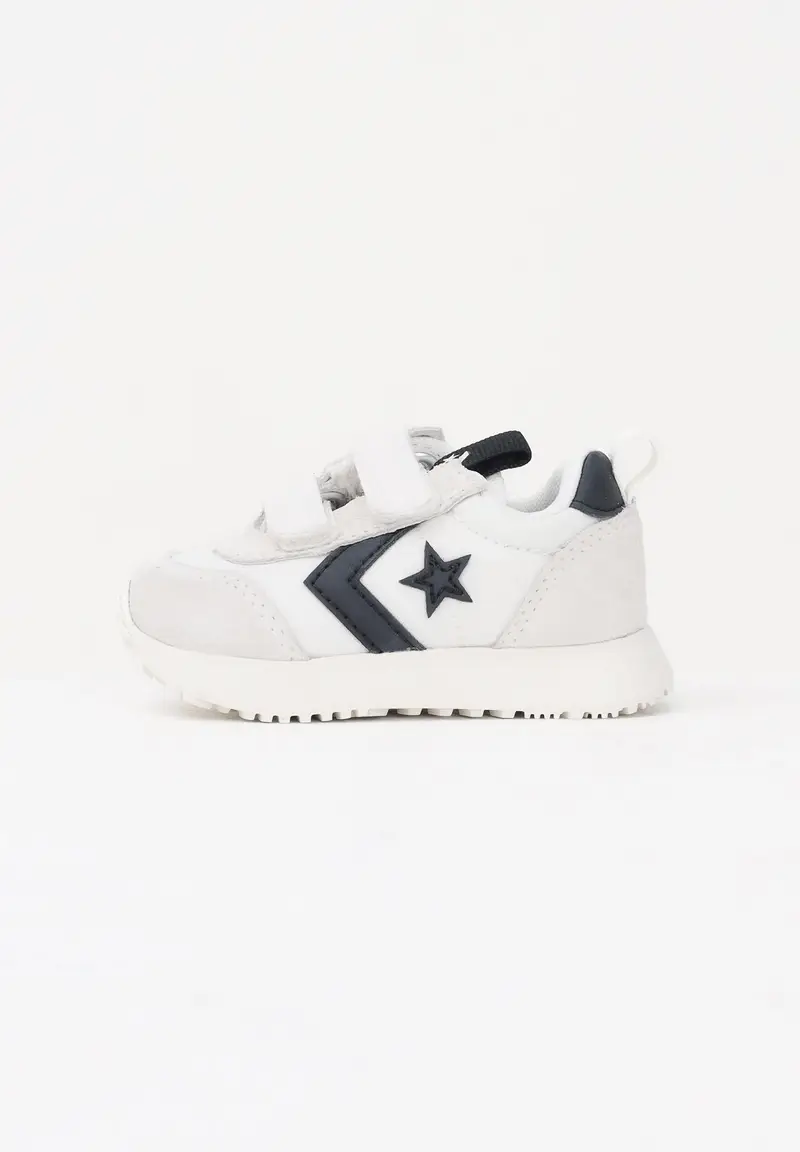 CONVERSE Sneakers Omega Trainer Easy-On bianche da neonato