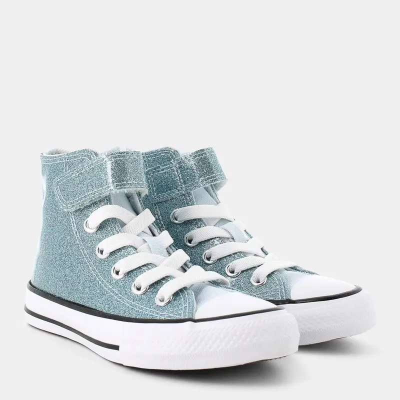 Sportive Converse da Bambina, azzurro miniatura 2
