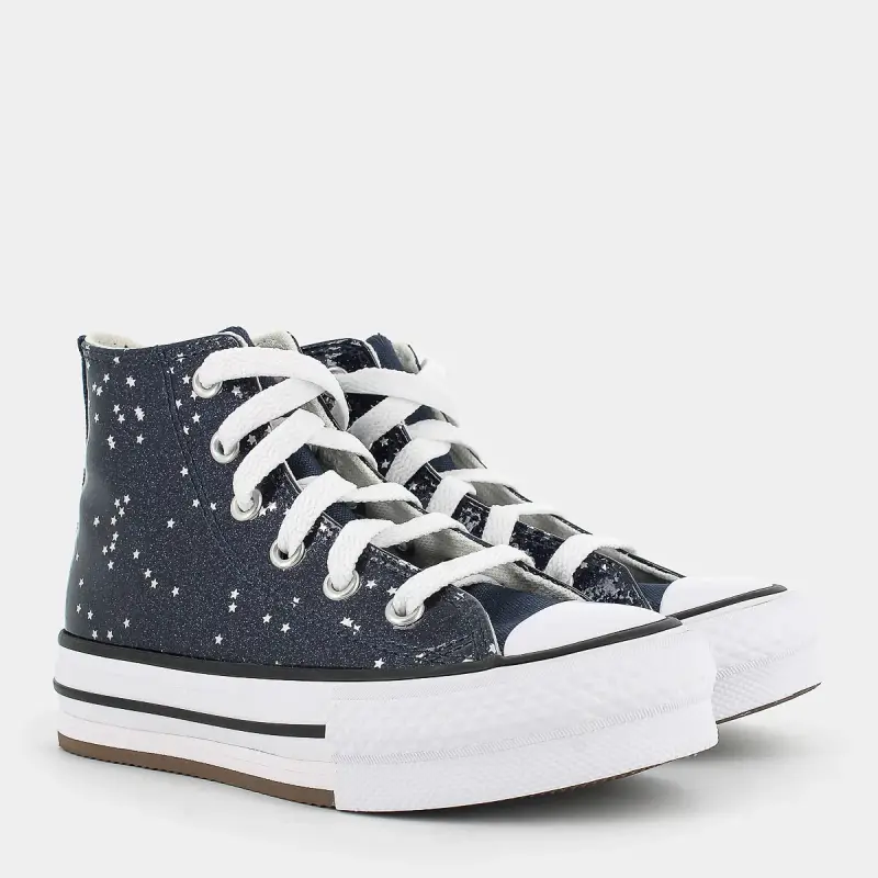 Sportive Converse da Bambina, blu miniatura 2