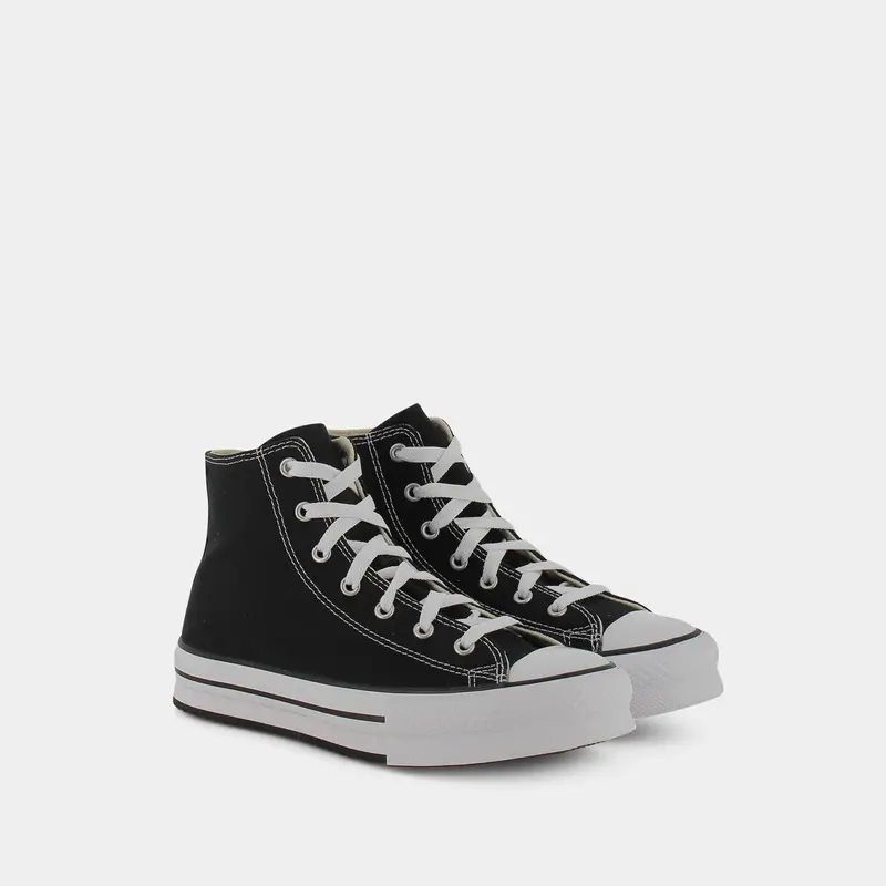 Sportive Converse da Bambina, nero miniatura 2