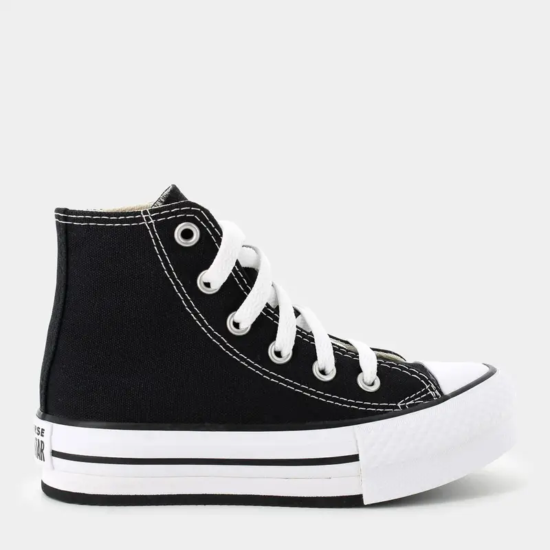 Sportive Converse da Bambina, nero