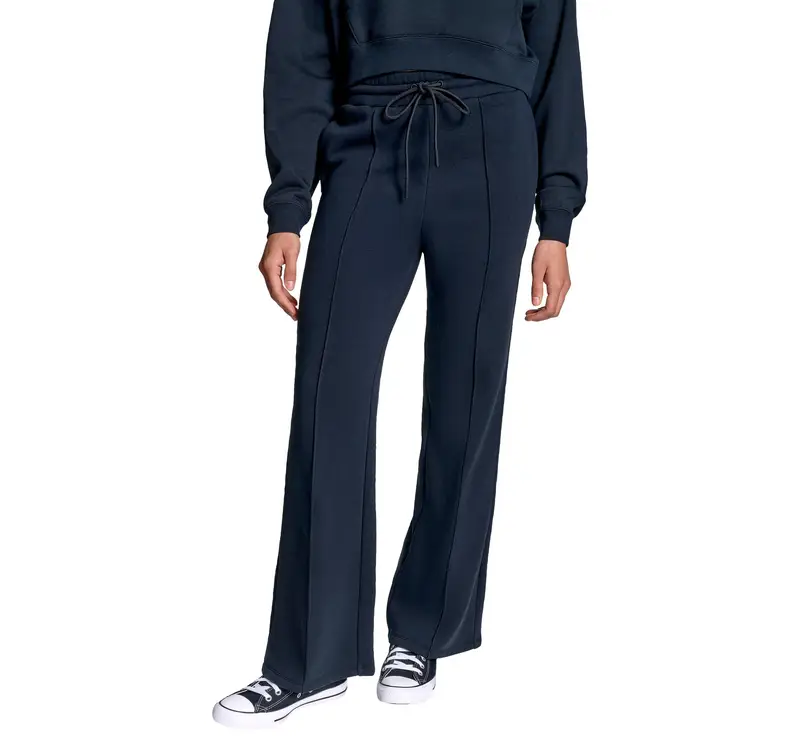 Star Chevron Pants Pantaloni da Donna in Nero Black