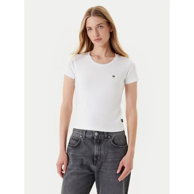 Converse T-shirt Bianco 3226613