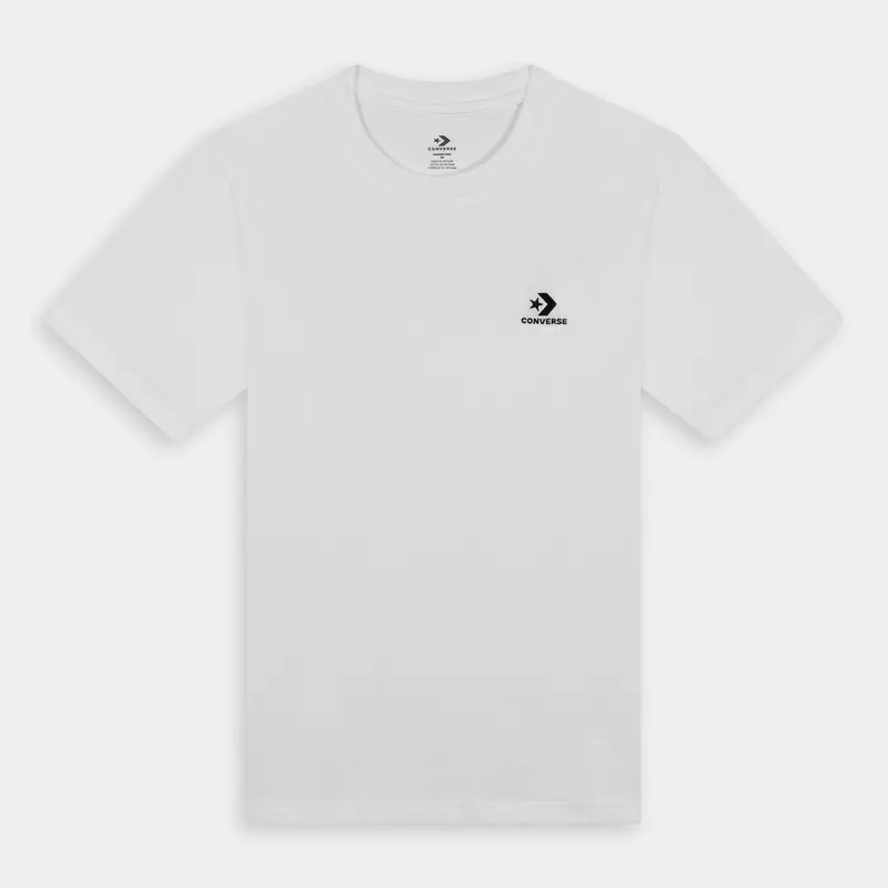 Converse T-shirt Donna Bianco 2502024