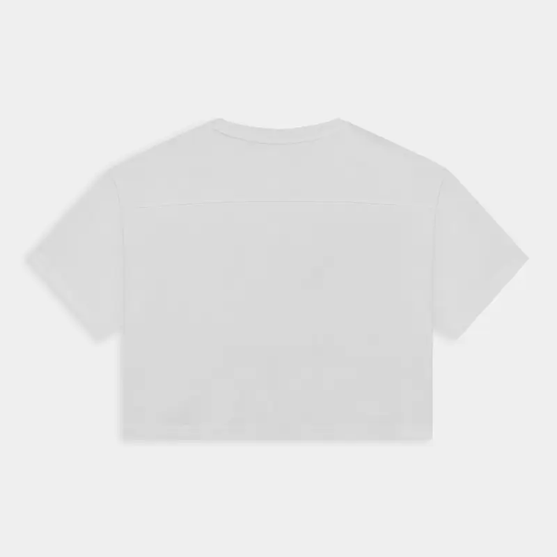 Converse T-shirt Donna Bianco 2502237 miniatura 2