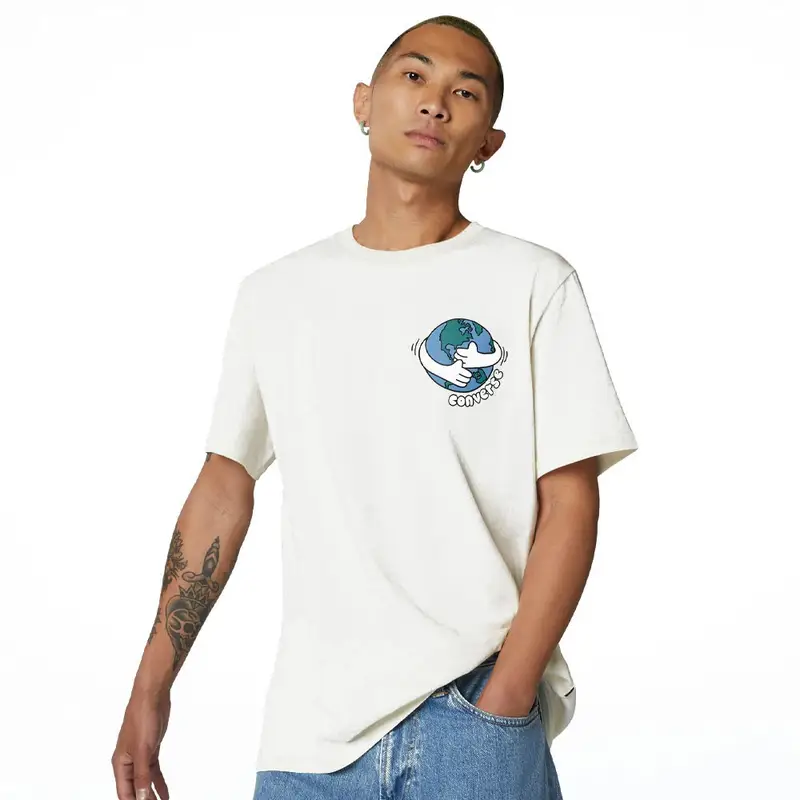 T-Shirt Eco Love Your Mother Bianco Uomo XS
