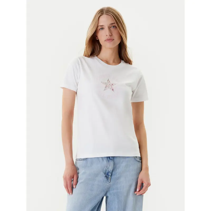 Converse T-shirt Bianco 3226617