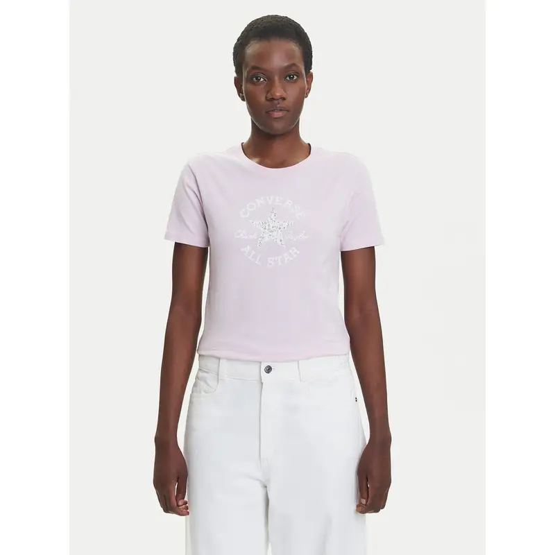 Converse T-shirt Rosa 3226620
