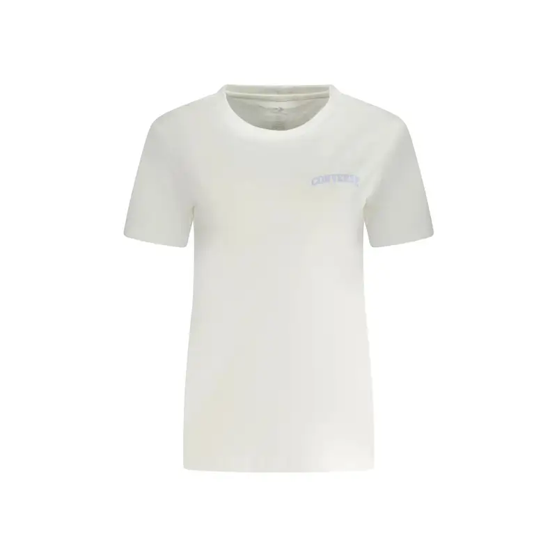 Converse T-shirt Donna Bianco 4072417