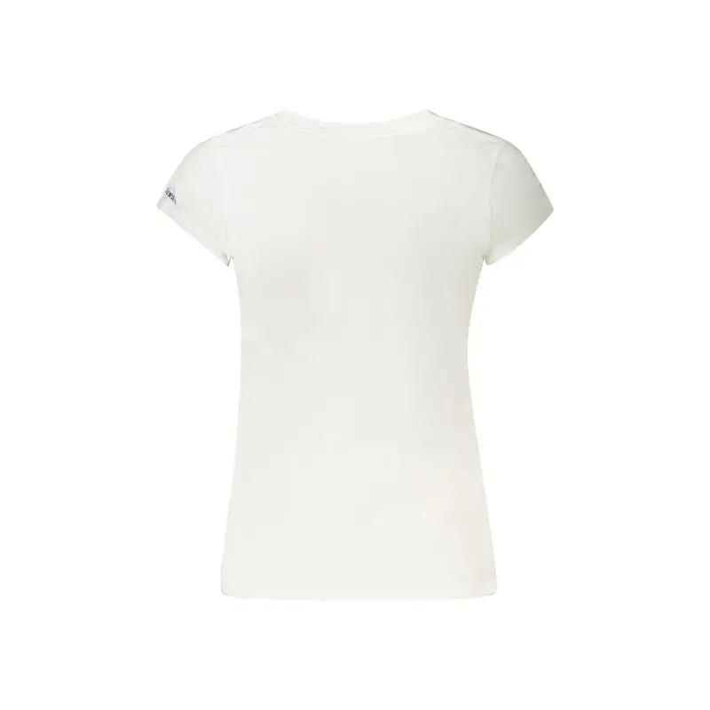 Converse T-shirt Bianco 4072924 miniatura 2