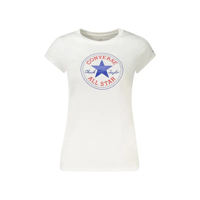 Converse T-shirt Bianco 4072924