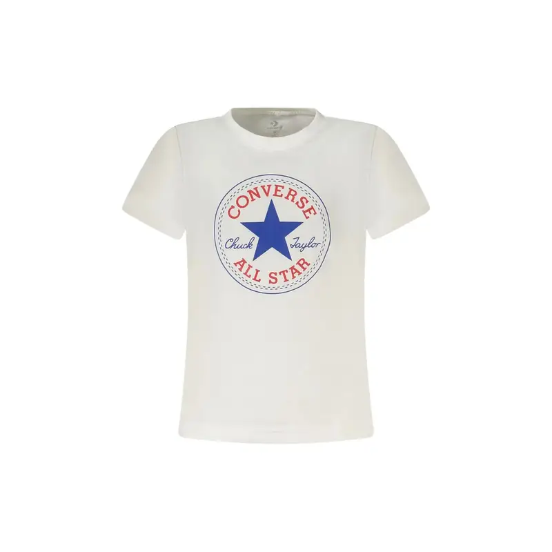 Converse T-shirt Bianco 4072934