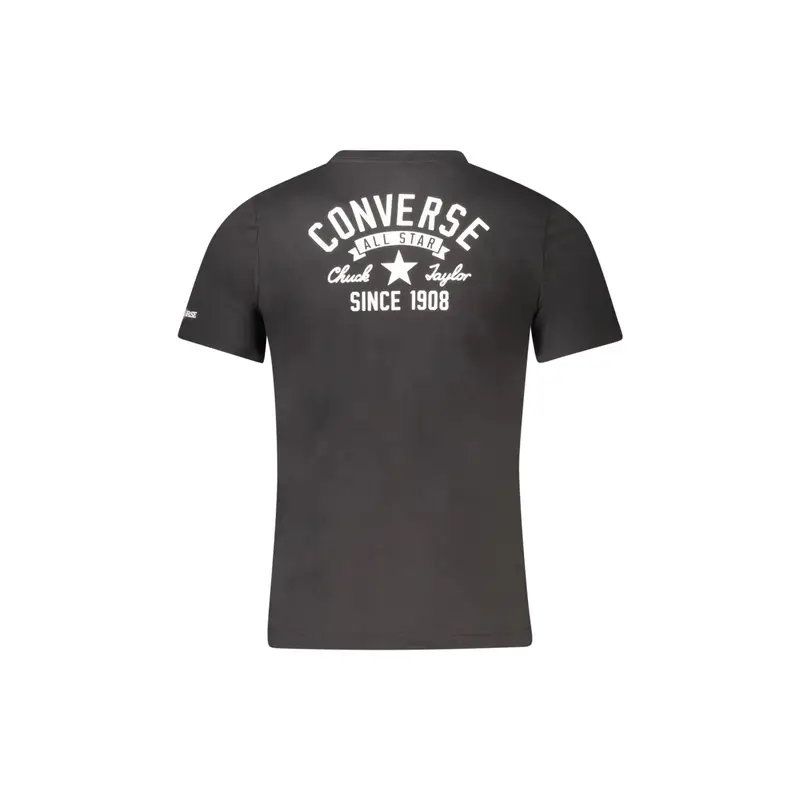 Converse T-shirt Nero 4072929 miniatura 2
