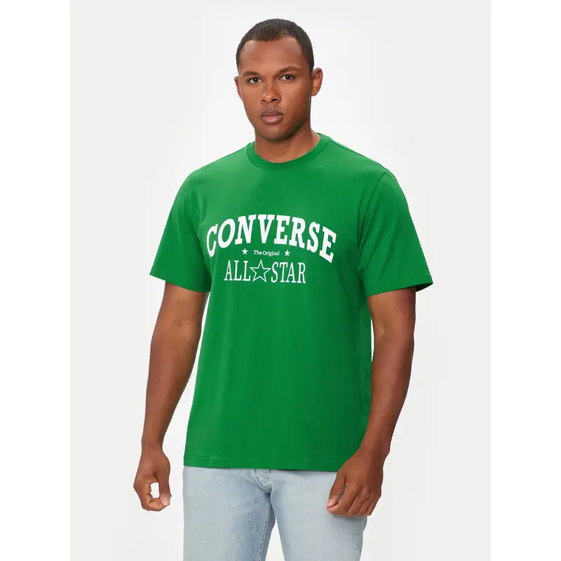 Converse T-shirt Verde 3206507