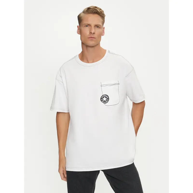 Converse T-shirt Bianco 3206191