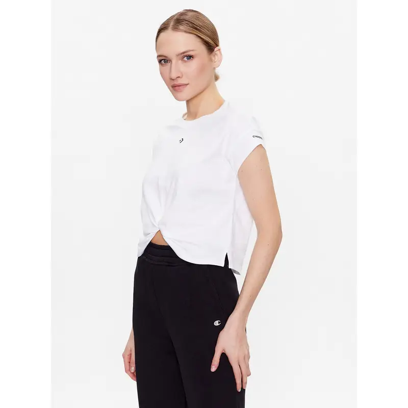 Converse T-shirt Bianco 3202607