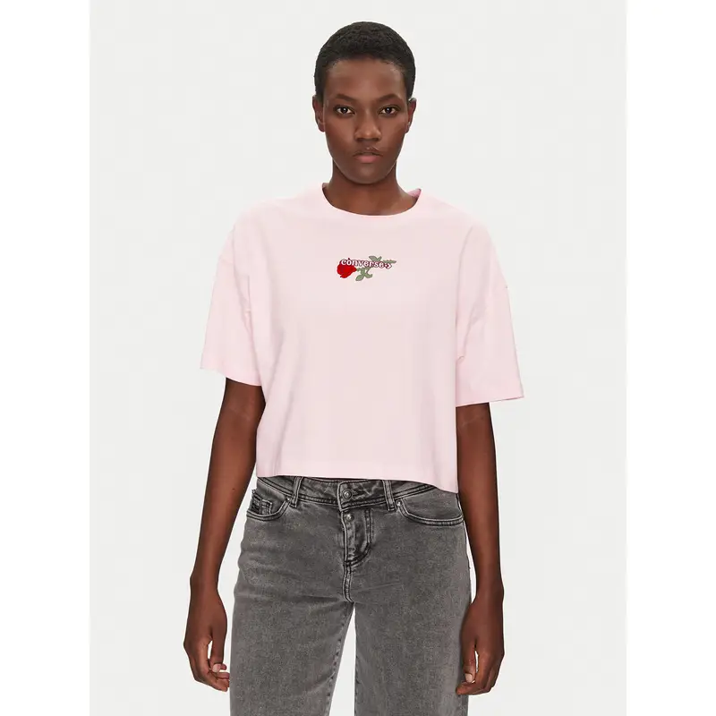 Converse T-shirt Rosa 3215337