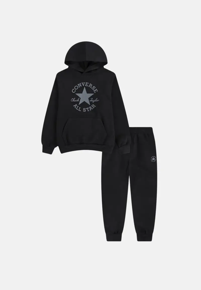 Tuta DISSECTED nera per bambino e bambina