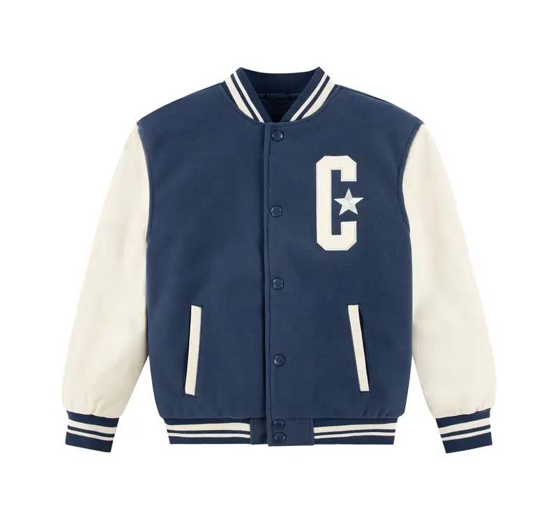 Varsity Jacket Giacca da Bambini in Indigo Converse Navy