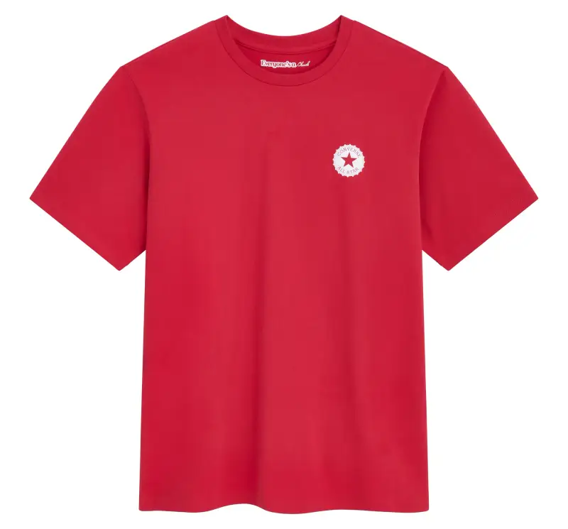 Converse T-shirt Uomo Rosso 4026898