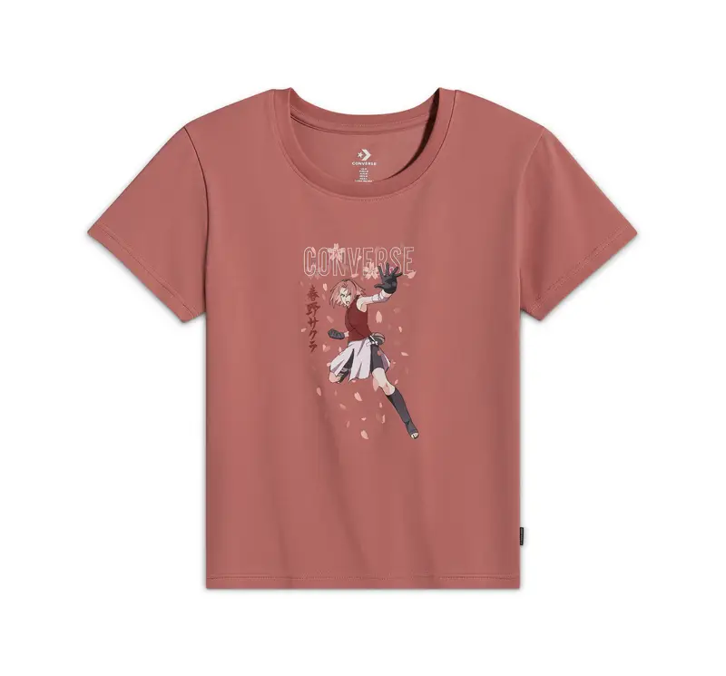 Converse T-shirt Rosa 2315018