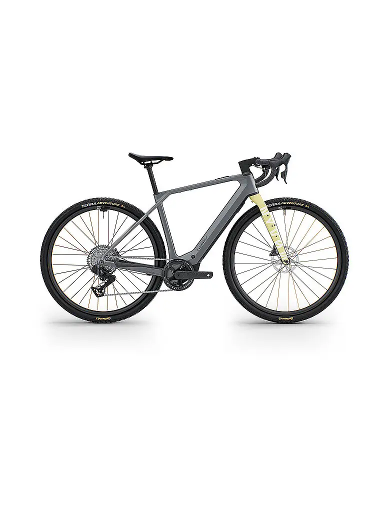 E-Gravelbike Nyvon 12 0 Diamant grigio | M
