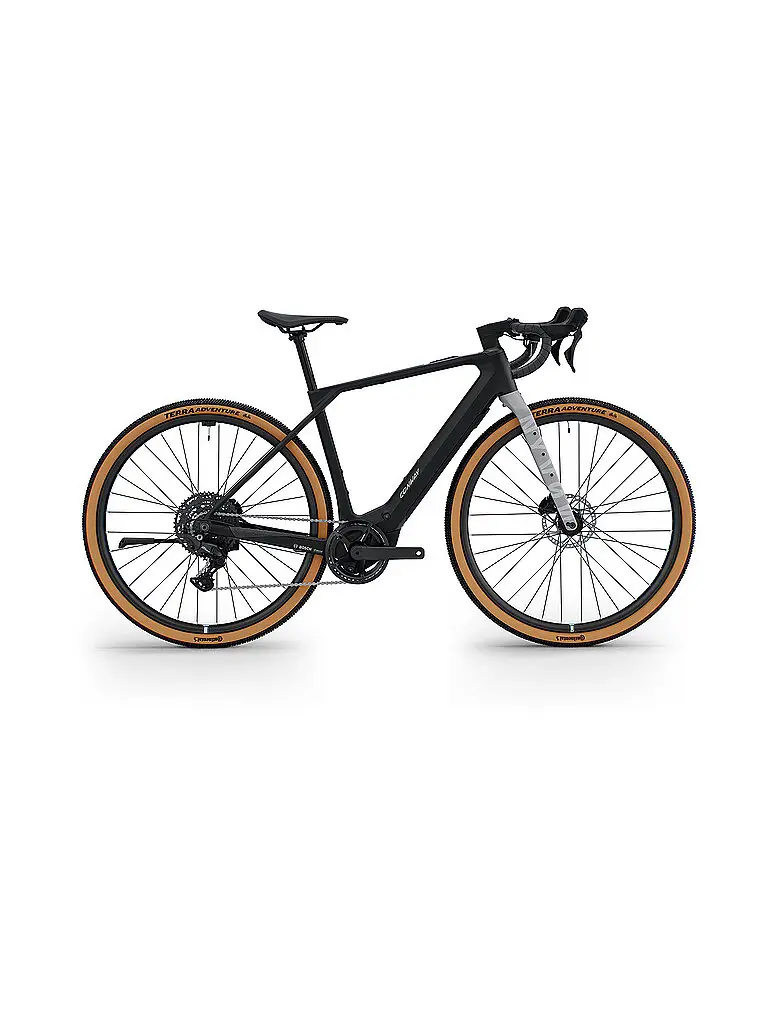 E-Gravelbike Nyvon 8 0 Diamant nero | S