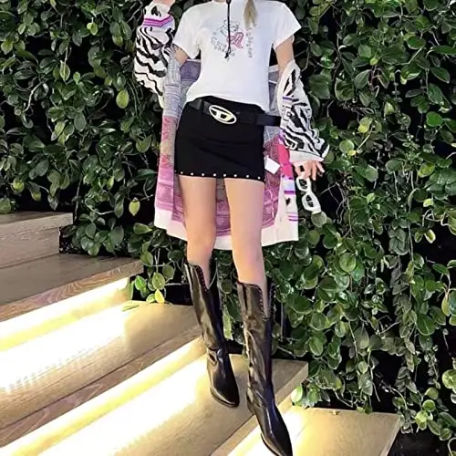 COOKOE Cintura versatile di personalità decorativa di lusso della cinghia decorativa dell'unità di elaborazione maschio miniatura 3