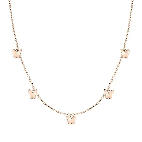 Cool Time Collana per bambini in acciaio inossidabile, 41 cm, Acciaio inossidabile, nessuna.