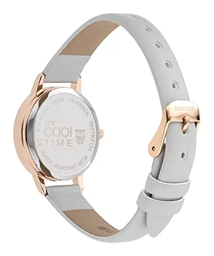 Cool Time Orologio Analogico al Quarzo Ragazza con Cinturino in Pelle Sintetica CT-0007 miniatura 3