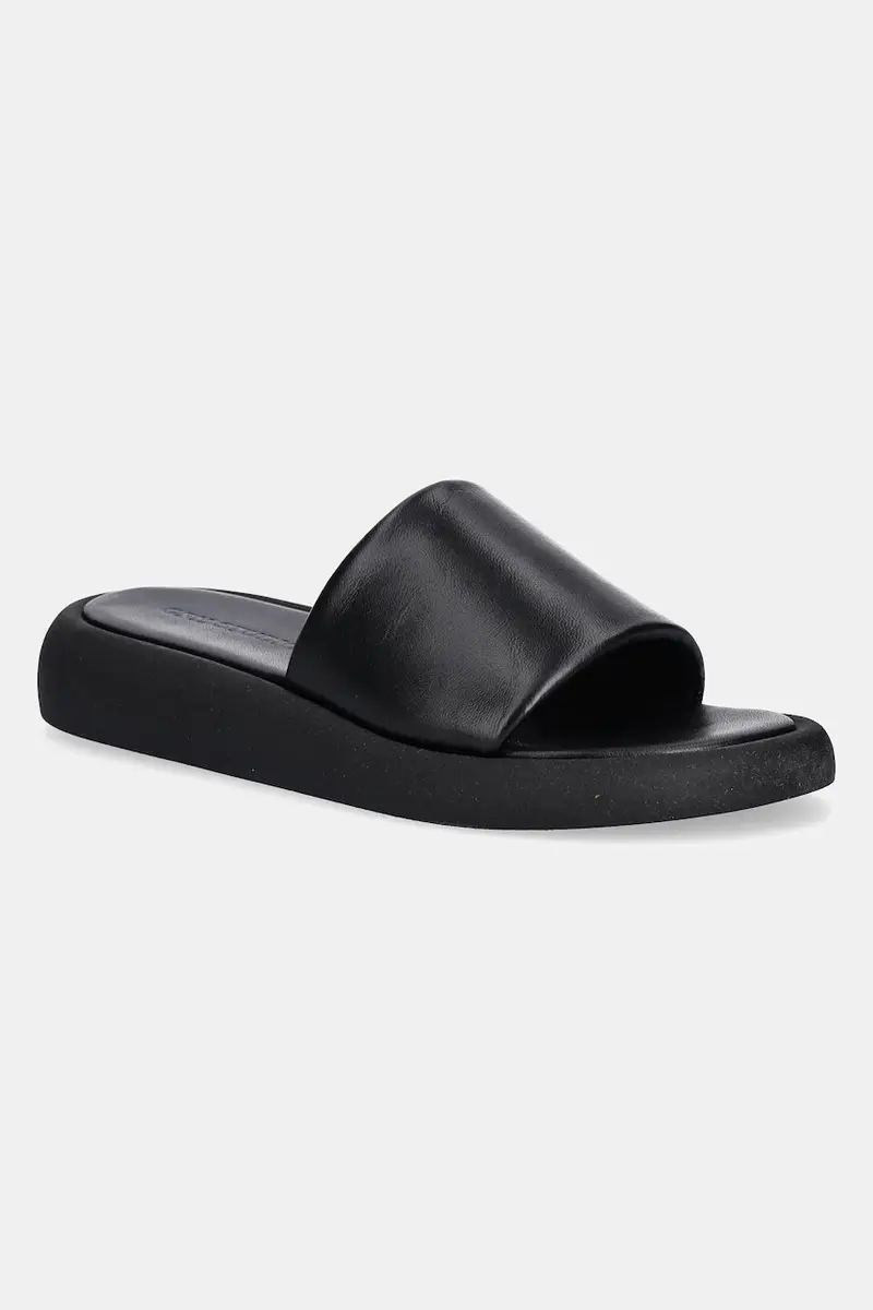 infradito in pelle Leather donna colore nero CPH773