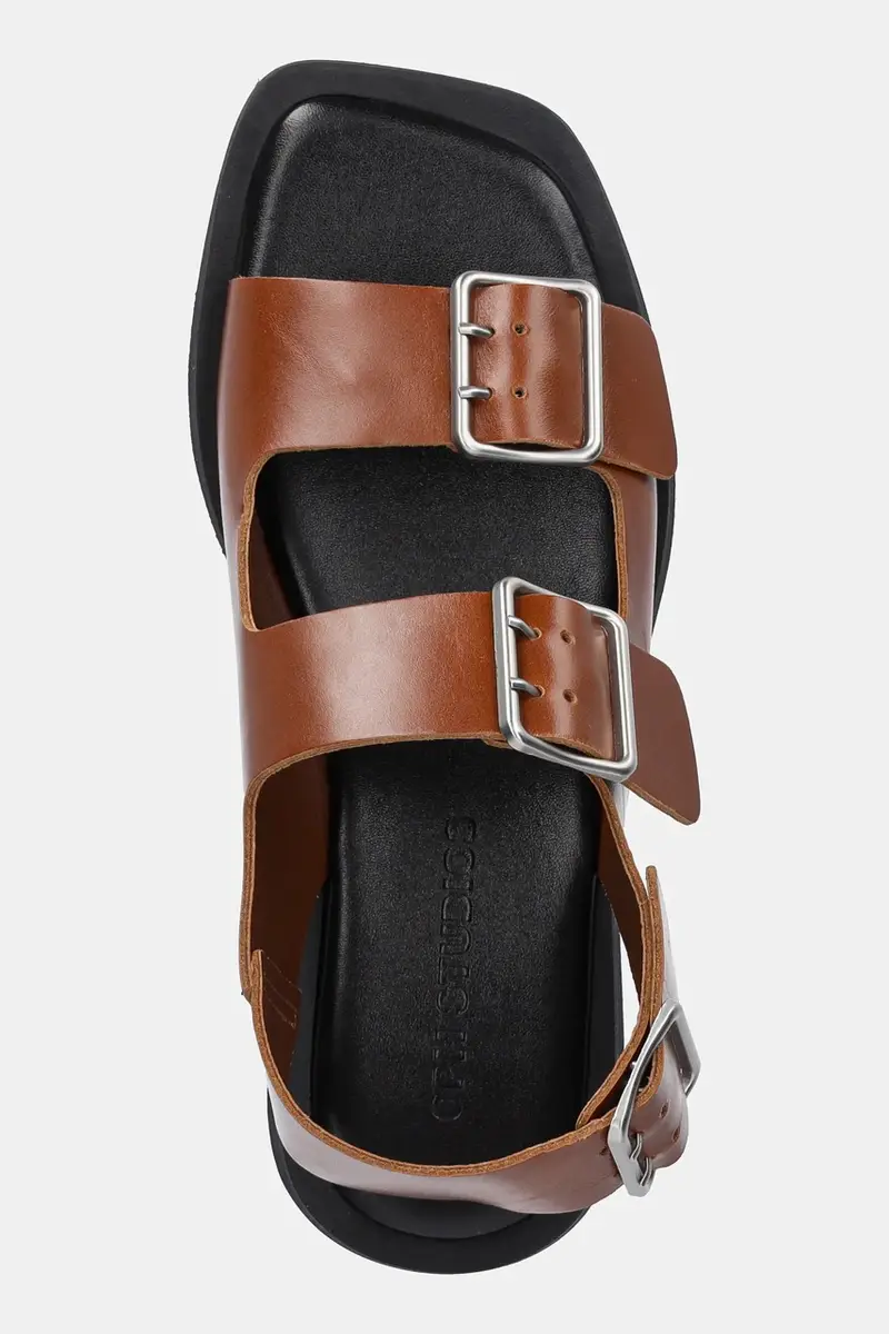 sandali in pelle CPH794 donna colore marrone CPH794 miniatura 4