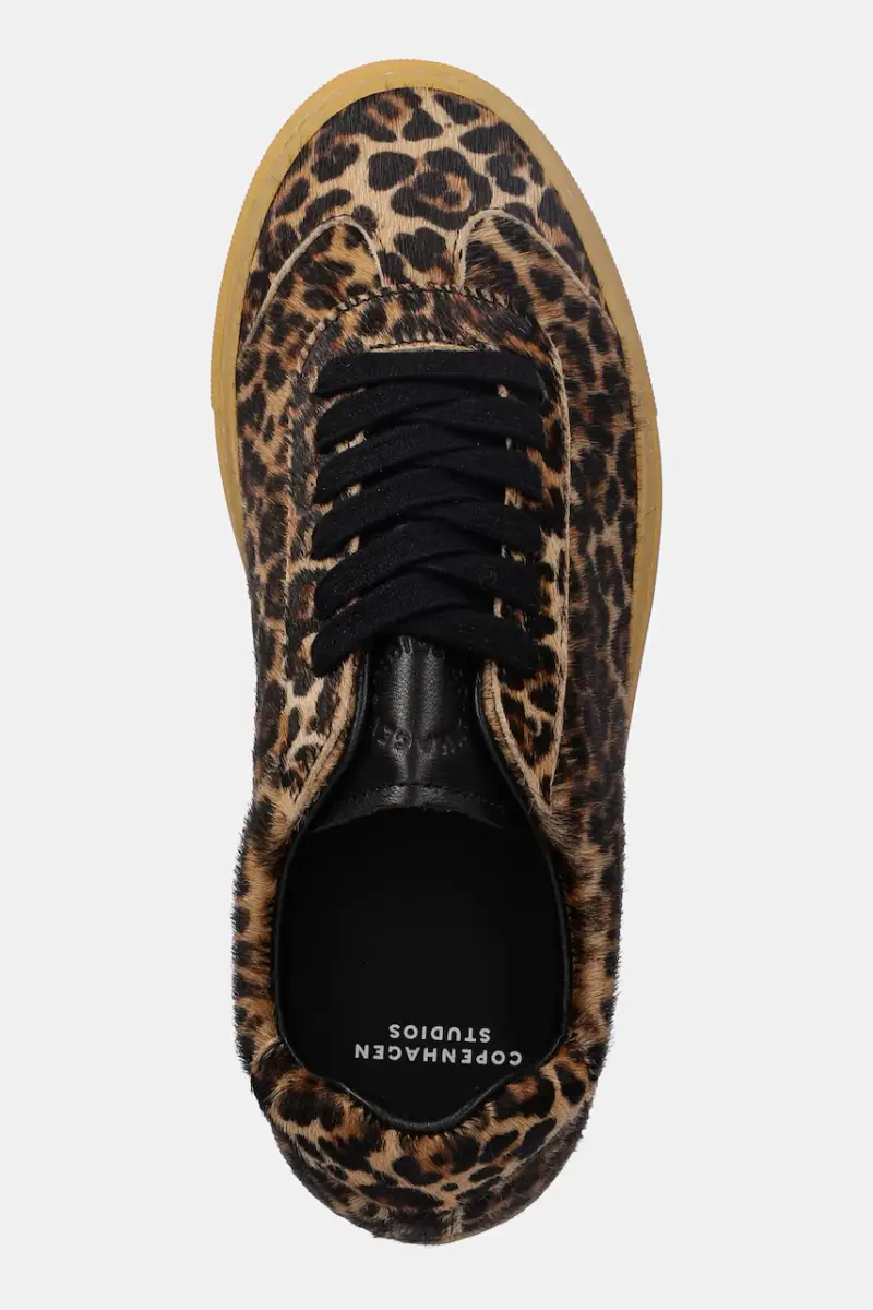 sneakers in camoscio donna colore marrone CPH433 leo miniatura 4