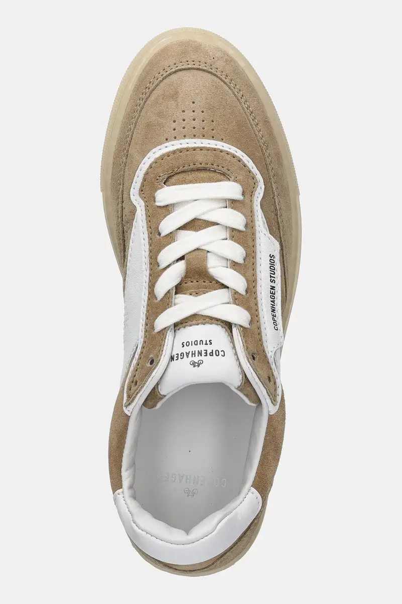 sneakers in pelle colore beige CPH90 miniatura 4