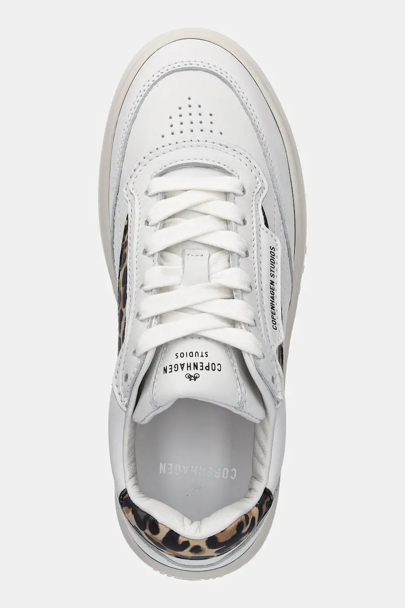 sneakers in pelle colore bianco CPH89 miniatura 4