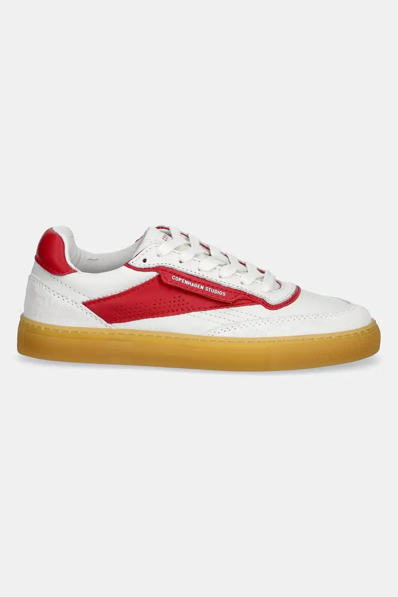 sneakers in pelle colore bianco CPH90 miniatura 2